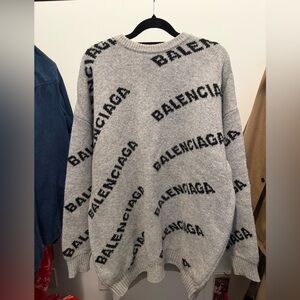 Balenciaga Oversized Wool Sweater